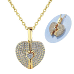 Kaklo papuo&scaron;alas , grandinėlė , Golden heart