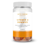 Maisto papildas vitaminas D guminukai Myprotein apelsinu 60vnt