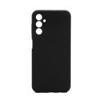 Connect Soft Touch silikoninis dėklas Samsung Galaxy A14 4G / 5G juodas