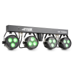 MAX PartyBar4 LED PARBAR 4 krypčių &scaron;viesos efektas 3x 4 viename RGBW