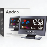 Daugiafunkcinis orų laikrodis higrometras su temperatūros ir drėgmės rodymu