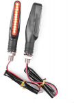 Bastour LED posūkių signalai motociklui, 2 vnt., 12 V