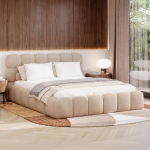 Lova TRIUMPH + Čiužinys SAPNAS 2 XL|180x200|Smėlio #3|Boucle