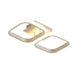 LED lubinis &scaron;viestuvas 35cm auksinis, 32W &scaron;alta &scaron;viesa, modernus Loft dizainas svetainei ir miegamajam