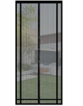 Sekey magnetinis durų tinklelis nuo uodų 110 &times; 220 cm, juodas