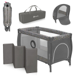 Maniežas - lovelė Lionelo Sven Plus, Grey Scandi