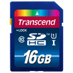 Transcend 16GB SDHC UHS-I