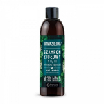 Žolelių &scaron;ampūnas suteikiantis apimties Barwa Mint, 250 ml
