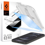 Grūdintas Stiklas - SPIGEN - GLAS.TR EZ FIT Privatumas - 2-Vnt - Mėlynos &Scaron;viesos Filtras - iPhone 14/13 Pro/13