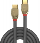 HDMI kabelis - LINDY Gold Line Ultra Didelės Spartos HDMI Kabelis M/M, 5 m, Pilkas