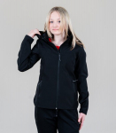 Moteri&scaron;ka softshell striukė Icepeak BRENHAM 54970-8*990, juodos spalvos