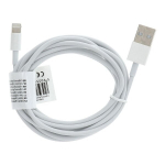 USB-A &ndash; &bdquo;Lightning&ldquo; laidas, 2 m, baltas (28609)