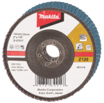 Lapeliniai diskai 125MM K120 D-27517 Makita