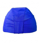 Plaukimo kepurė Sanro Nargiz, ilgiems plaukams, medžiaginė, mėlyna, Mėlyna