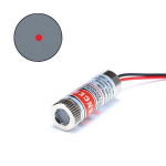 Lazerio modulis 12mm 650nm 5mW -  projektuoja ta&scaron;ką