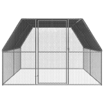 Lauko narvas vi&scaron;čiukams, 3x4x2 m, pilkas
