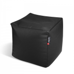 Pufas Qubo&trade; Cube, dirbtinė oda, juodas
