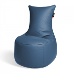 Sėdmai&scaron;is Qubo&trade; Muff, dirbtinė oda, mėlynas