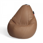 Sėdmai&scaron;is Qubo&trade; Comfort 120, dirbtinė oda, tamsiai rudas