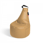 Vaiki&scaron;kas sėdmai&scaron;is Qubo&trade; Fusion Peach Soft Fit, &scaron;viesiai oranžinis
