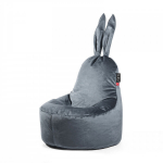 Sėdmai&scaron;is Qubo&trade; Mommy Rabbit, gobelenas, tamsiai pilkas