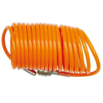 Spiralinė pneumo žarna 5x8 mm su antgaliu Vorel, 15 m
