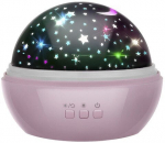 Vaiki&scaron;kas stalinis &scaron;viestuvas su projektoriumi, rožinis