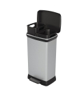 Duo Deco Bin &scaron;iuk&scaron;liadėžė rū&scaron;iavimui, 23+23 l