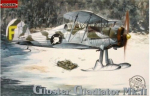Klijuojamas Modelis Roden 401 Gloster Gladiator Mk.II 1/48