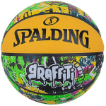 Krep&scaron;inio kamuolys Spalding Graffity, 5 dydis, geltonas