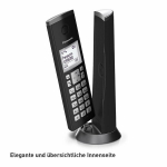 Panasonic KX-TGK220, juodas