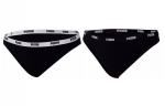 Moteri&scaron;kos kelnaitės - bikini Puma, 2 poros, juodos spalvos, 907847 03 43282