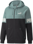 Džemperis vyrams Puma Power Colorb Green 847390 50, žalias