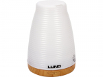 Oro aromatizatorius patalpų kvėpinimui ir oro drėkinimui 100ml USB LED ap&scaron;vietimas kompakti&scaron;kas dizainas 66900 LUND