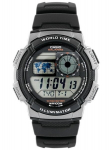 casio vyri&scaron;kas laikrodis ae-1000w 1bvdf (zd073g) - pasaulio laikas + dėžutė