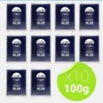 Mėlyni dekoratyviniai tvenkinio dažai Dyofix Pond Blue 100g tirpiuose mai&scaron;eliuose prie&scaron; dumblius ir vandens piktžoles, 1kg iki 10 000m3