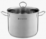 Ambition puodas su dangčiu Acero, 8,4 l, 24 cm