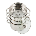 kinghoff garų viryklė 24 cm 5,0 l kh-3320