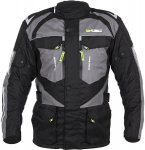 Vyri&scaron;ka motociklininko striukė W-Tec Burdys Evo - Black-Grey M