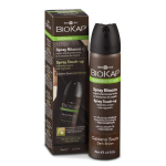Pur&scaron;kiami plaukų &scaron;aknų dažai Biokap Nutricolor Delicato Spray Touch Up Dark Brown, 75 ml