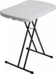Sulankstomas stalas Lifetime Brisco, baltas, 71 cm