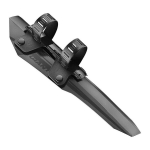 Priekinis purvasaugis Giant Speedshield Clip-On, 27,5-29", juodas, Juoda