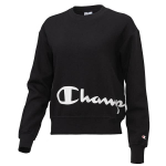 Džemperis moterims Champion Legacy Crewneck Sweatshirt 114423KK001, juodas