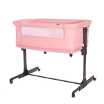Maniežas - lovytė Lorelli Crib Milano 2in1, Pink