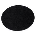Kilimas SOFFI ratas purvinas 5cm juoda