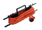 Ilgintuvas Orro 53015-15, 1 vietos, be įžeminimo, su rėmu, 2&times;1.5 mm&sup2;, 50 m