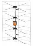 baltos spalvos tinklinė tv antena