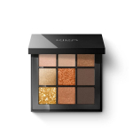 Akių &scaron;e&scaron;ėlių paletė Kiko Milano Glamour Multi Finish Eyeshadow Palette, 01 Earth Tones