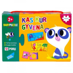 Dėlionė mažiausiems "Kas kur gyvena?"