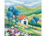 Siuvinėjimo kryželiu rinkinys, RTO, 11x11 cm, C361